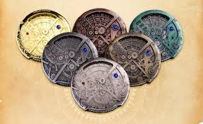 Dice Coin -  D20 Male Human Fighter